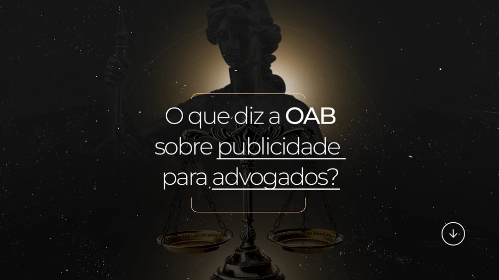OAB sobre publicadade