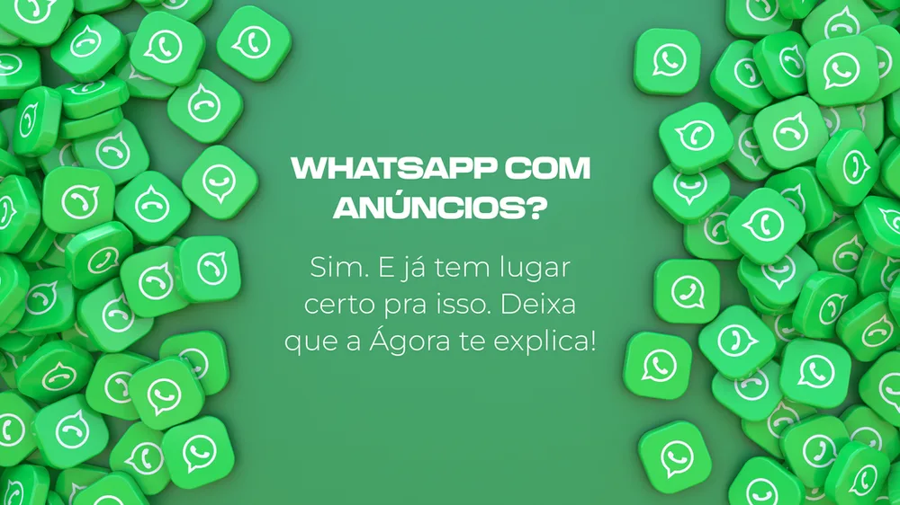 WhatsApp com anúncios